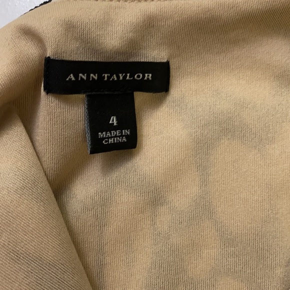 Ann Taylor Leopard Peplum Blouse - Picture 6 of 6